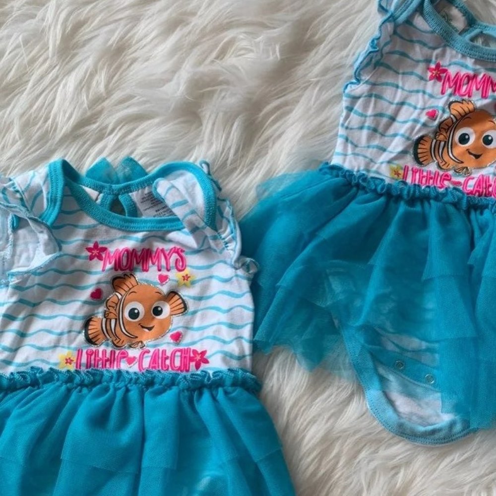 Nemo Little GIrl Onesies
